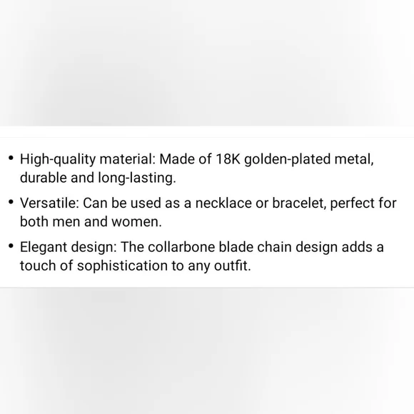 18K GOLD PLATED CHAIN BRACELET SET-CLEARENCE